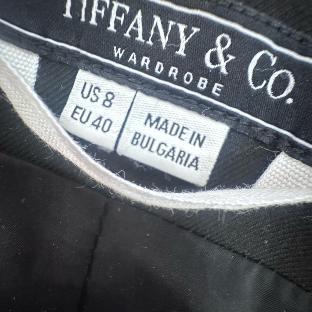 Tiffany & Co. Wardrobe Black Wardrobe Label Black Blazer - Picture 3 of 4